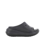 Crocs Dam Crush Slide Sandaler Black, Dam