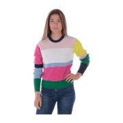 Kenzo Stilren Sweater Pullover Multicolor, Dam