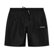 Balmain Badshorts Black, Herr