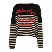 Philosophy di Lorenzo Serafini Elegant Sweater Kollektion Multicolor, ...