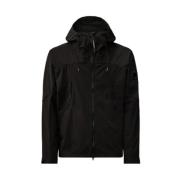 C.p. Company Pro-Tek Hooded Jacket i Svart Black, Herr