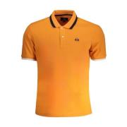 La Martina Slim Fit Polo Shirt med Kontrastdetaljer Orange, Herr