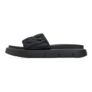 Cesare Gaspari Platform Slippers - Svart Black, Dam