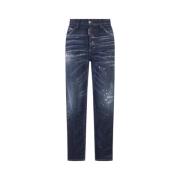 Dsquared2 Klassiska Blå Slim-fit Jeans Blue, Dam