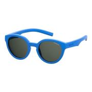 Polaroid Blå ram solglasögon med polariserade linser Blue, Unisex