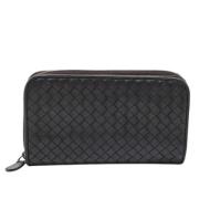 Bottega Veneta Vintage Pre-owned Laeder plnbcker Black, Dam