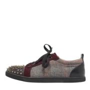 Christian Louboutin Pre-owned Pre-owned Tyg sneakers Multicolor, Herr