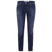 Jacob Cohën Ljusblå Stretch Denim Jeans Blue, Herr