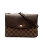 Louis Vuitton Vintage Pre-owned Canvas louis-vuitton-vskor Brown, Dam