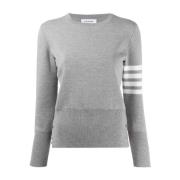 Thom Browne Randig Jumper Sweater Gray, Dam