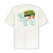 Burberry Tryckt T-shirt White, Herr