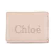 Chloé Rosa Trifold Mini Plånbok Pink, Dam