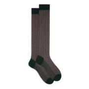 Gallo Pine Tree Plated Cotton Socks Multicolor, Herr