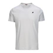 K-Way Stiliga T-Shirt och Polo Kollektion Gray, Herr