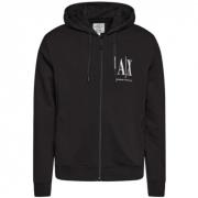 Armani Exchange Stiligt Sweatshirt med Unikt Design Black, Herr