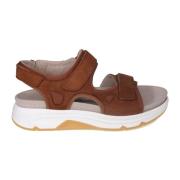 Gabor Flexibel Walking Sandal - Brun Brown, Dam