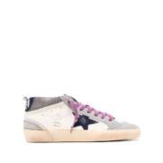 Golden Goose Mid Star Lace-Up Sneakers Multicolor, Herr