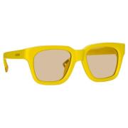 Jacquemus Snygga solglasögon för sommaren Yellow, Unisex