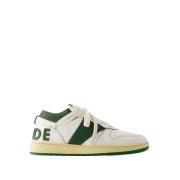 Rhude Låga sneakers i läder Multicolor, Herr