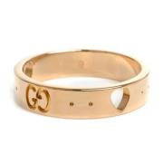 Gucci Vintage Pre-owned Roseguld ringar Yellow, Dam