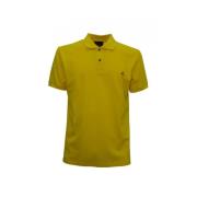 Peuterey Gul Bomull Polo Skjorta Zeno 01 Yellow, Herr