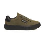 Cerruti 1881 Gröna Läder Sneakers med Sidologo Green, Herr