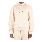 Jacquemus Hoodie Sweatshirt Kvinnor Klassisk Hoodie Beige, Dam