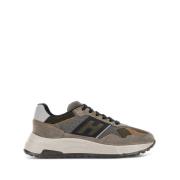 Hogan Suede Sneakers med Logo Patch Multicolor, Herr