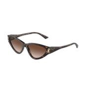 Jimmy Choo Stiliga solglasögon bruna gradientlinser Brown, Dam