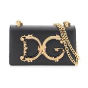 Dolce & Gabbana DG Girls Mini Väska Black, Dam