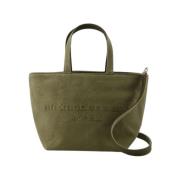 Alexander Wang Khaki Bomull Shopper Väska Green, Dam