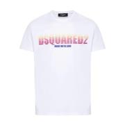 Dsquared2 Vita T-shirts & Polos Ss24 White, Herr