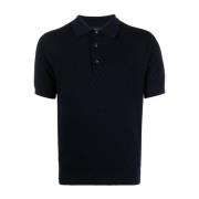 Brioni Blå Casual Polo Skjorta Blue, Herr