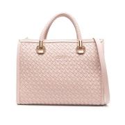 Liu Jo Rosapink Handväska med Vävt Design Pink, Dam