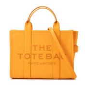 Marc Jacobs Logo Print Tote Bag Orange, Dam