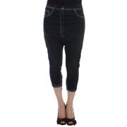 Roberto Cavalli Cropped Jeans Blue, Dam