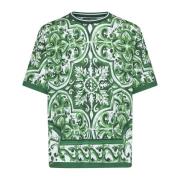 Dolce & Gabbana Stiliga T-shirts och Polos Green, Herr