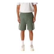 Carhartt Wip Canvas Relaxed Fit Shorts Green, Herr