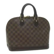 Louis Vuitton Vintage Pre-owned Canvas louis-vuitton-vskor Brown, Dam