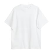Soulland Avslappnad Skärmutskrift T-shirt White, Unisex