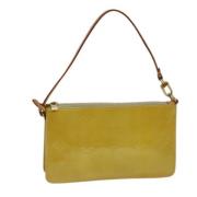 Louis Vuitton Vintage Pre-owned Laeder louis-vuitton-vskor Beige, Dam