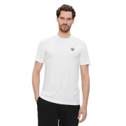 Emporio Armani EA7 Casual Bomull T-shirt White, Herr