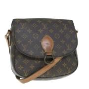 Louis Vuitton Vintage Pre-owned Canvas louis-vuitton-vskor Brown, Dam