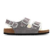 Birkenstock Mockasandaler 'Milano' Gray, Dam