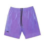 True Tribe Vattenavvisande Mesh Shorts med Dragsko Purple, Herr