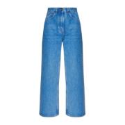 Etro Högmidjade jeans Blue, Dam