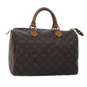 Louis Vuitton Vintage Pre-owned Canvas louis-vuitton-vskor Brown, Dam