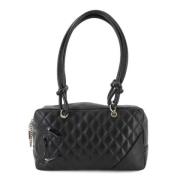 Chanel Vintage Pre-owned Laeder chanel-vskor Black, Dam