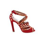 Alaïa Pre-owned Pre-owned Mocka klackskor Red, Dam