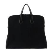 Hermès Vintage Pre-owned Canvas handvskor Black, Dam